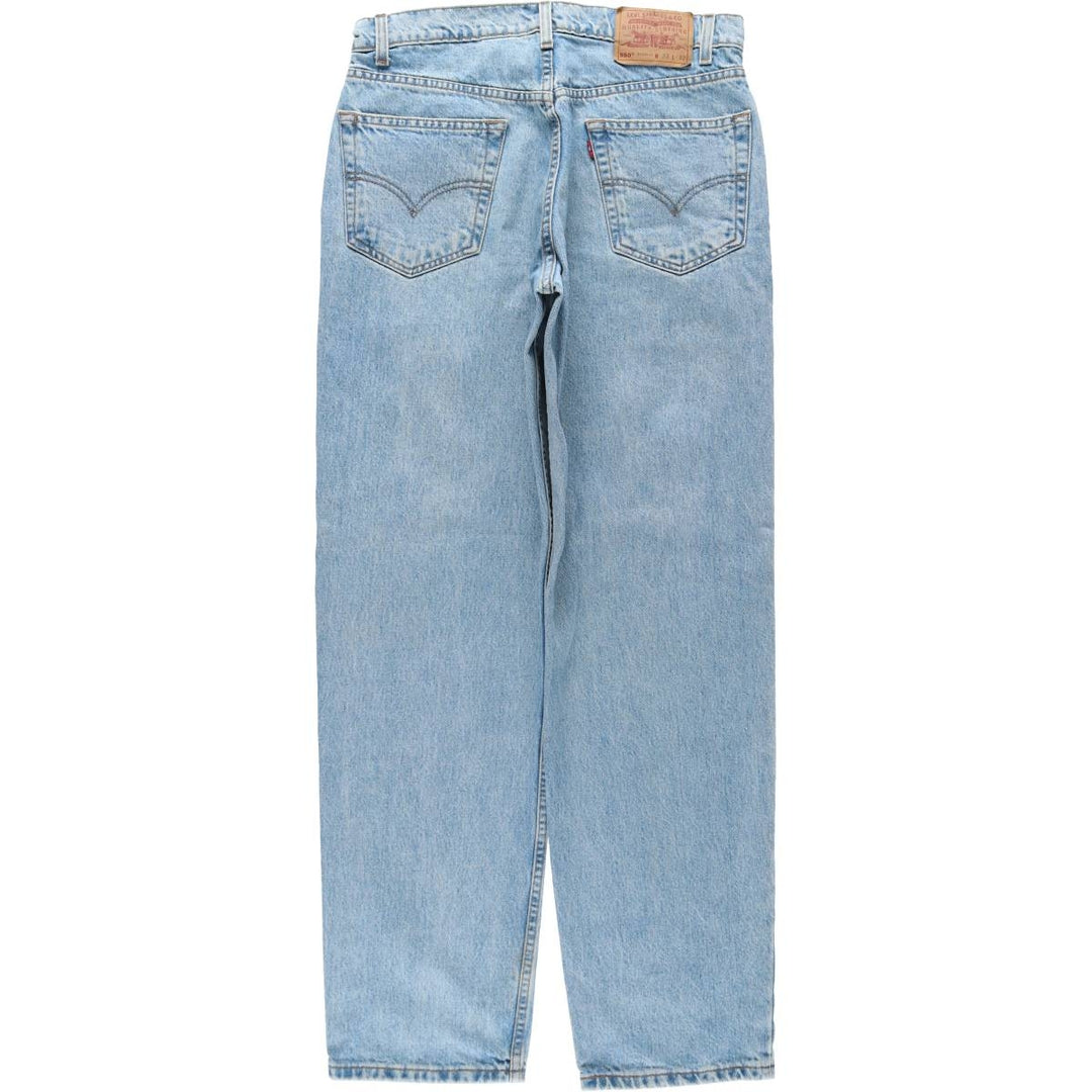 90'S Levi's 00550-4834 Relaxed Fit Tapered Denim Pants, Men's W32 (approx.), Vintage cotton blue type Vintage Second Hand