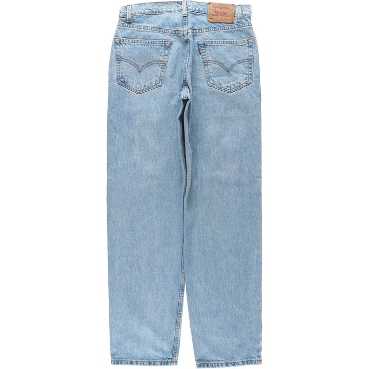 90'S Levi's 00550-4834 Relaxed Fit Tapered Denim Pants, Men's W32 (approx.), Vintage cotton blue type Vintage Second Hand