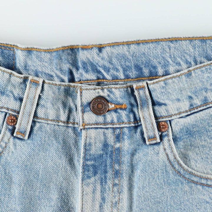90'S Levi's 00550-4834 Relaxed Fit Tapered Denim Pants, Men's W32 (approx.), Vintage cotton blue type Vintage Second Hand