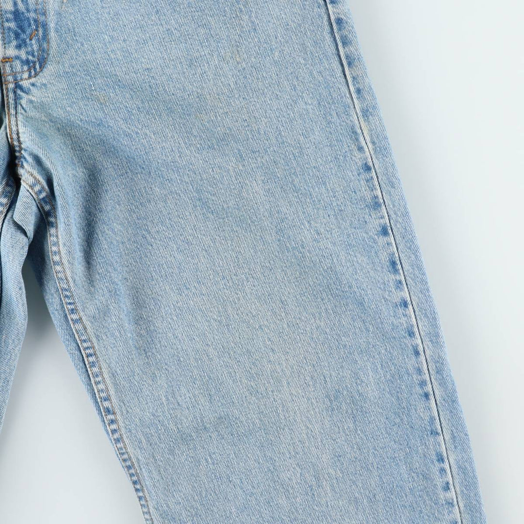 90'S Levi's 00550-4834 Relaxed Fit Tapered Denim Pants, Men's W32 (approx.), Vintage cotton blue type Vintage Second Hand