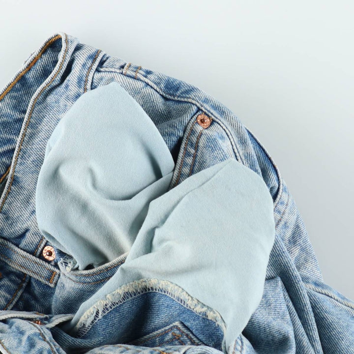 90'S Levi's 00550-4834 Relaxed Fit Tapered Denim Pants, Men's W32 (approx.), Vintage cotton blue type Vintage Second Hand