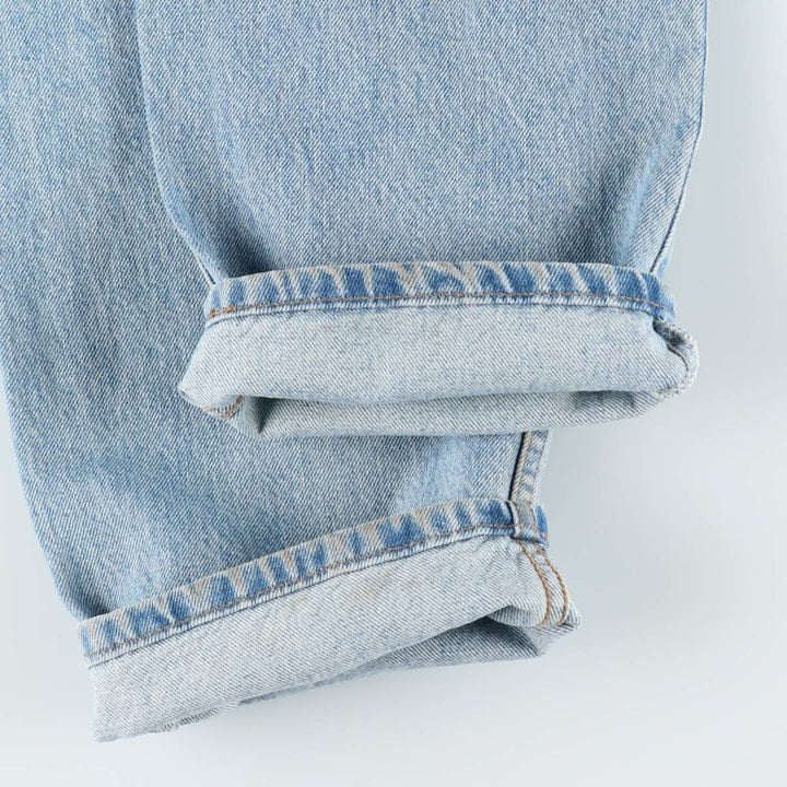 90'S Levi's 00550-4834 Relaxed Fit Tapered Denim Pants, Men's W32 (approx.), Vintage cotton blue type Vintage Second Hand