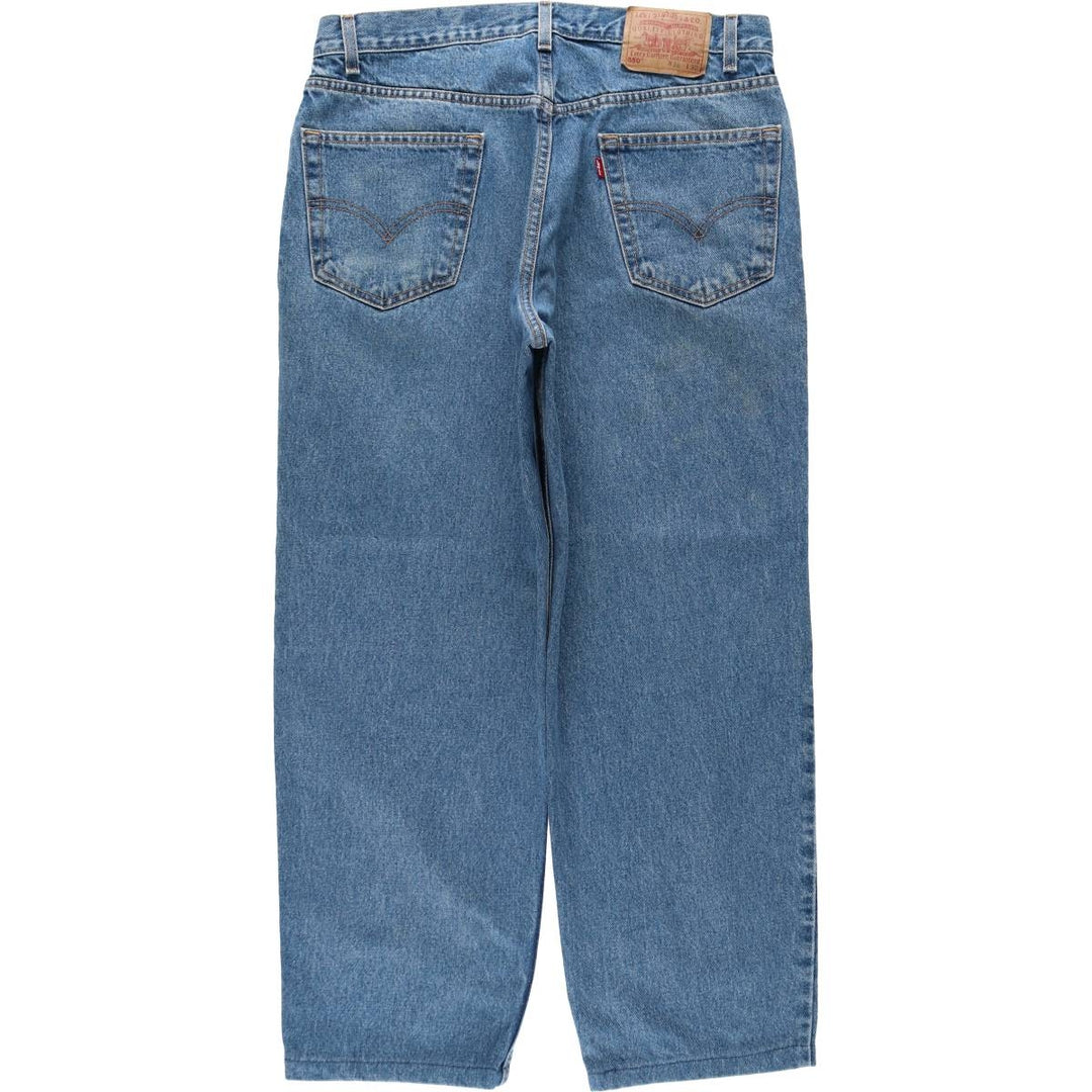2000'S Levi's 00550-4891 Tapered Denim Pants, Men's W34 (approx.) cotton blue type Vintage Second Hand