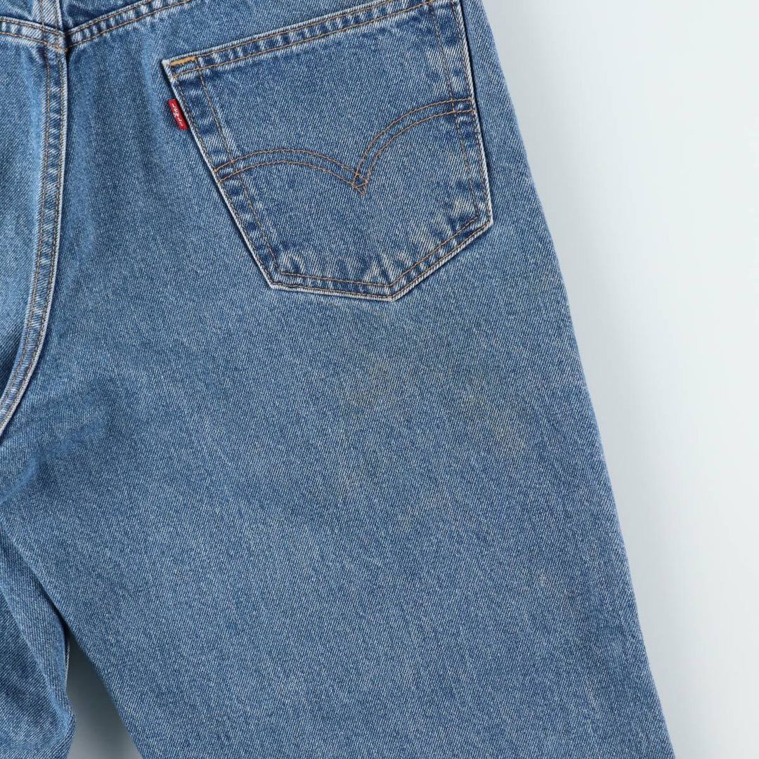 2000'S Levi's 00550-4891 Tapered Denim Pants, Men's W34 (approx.) cotton blue type Vintage Second Hand