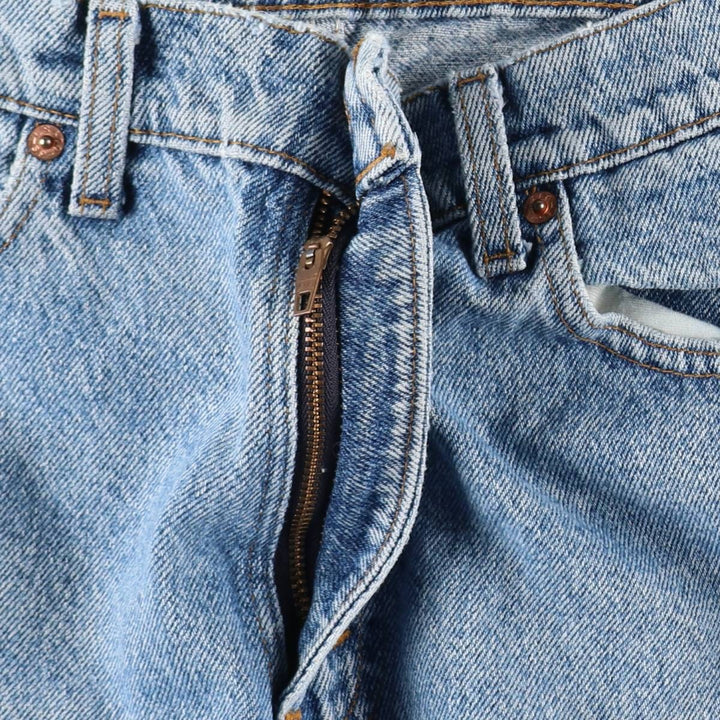 90s-00'S Levi's 550-4891 Tapered Denim Pants, Made in USA, Men's W29 equivalent, Vintage cotton blue type Vintage Second Hand