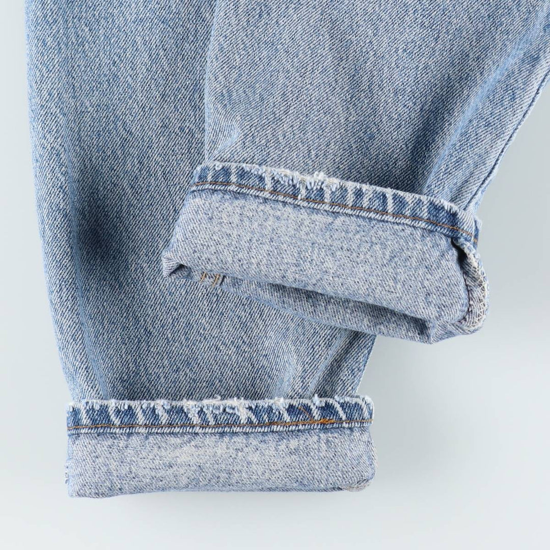 90s-00'S Levi's 550-4891 Tapered Denim Pants, Made in USA, Men's W29 equivalent, Vintage cotton blue type Vintage Second Hand