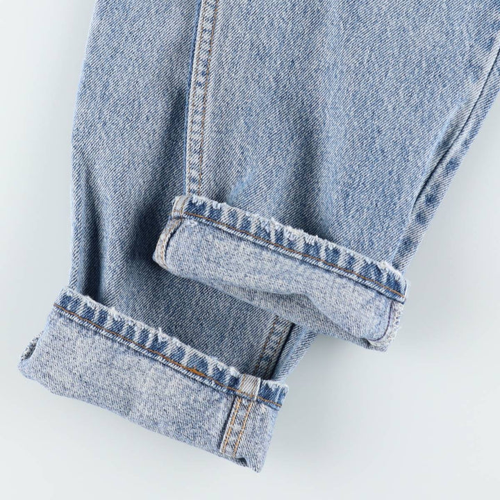90s-00'S Levi's 550-4891 Tapered Denim Pants, Made in USA, Men's W29 equivalent, Vintage cotton blue type Vintage Second Hand