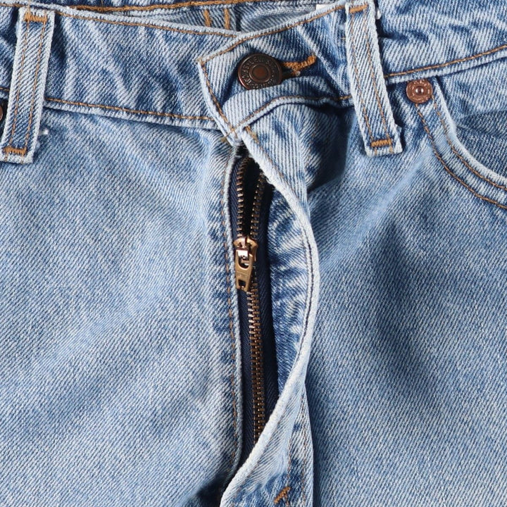 1990'S Levi's 00550-4891 Relaxed Fit Tapered Denim Pants, Made in USA, Men's W35 (approx.), Vintage cotton blue type Vintage Second Hand