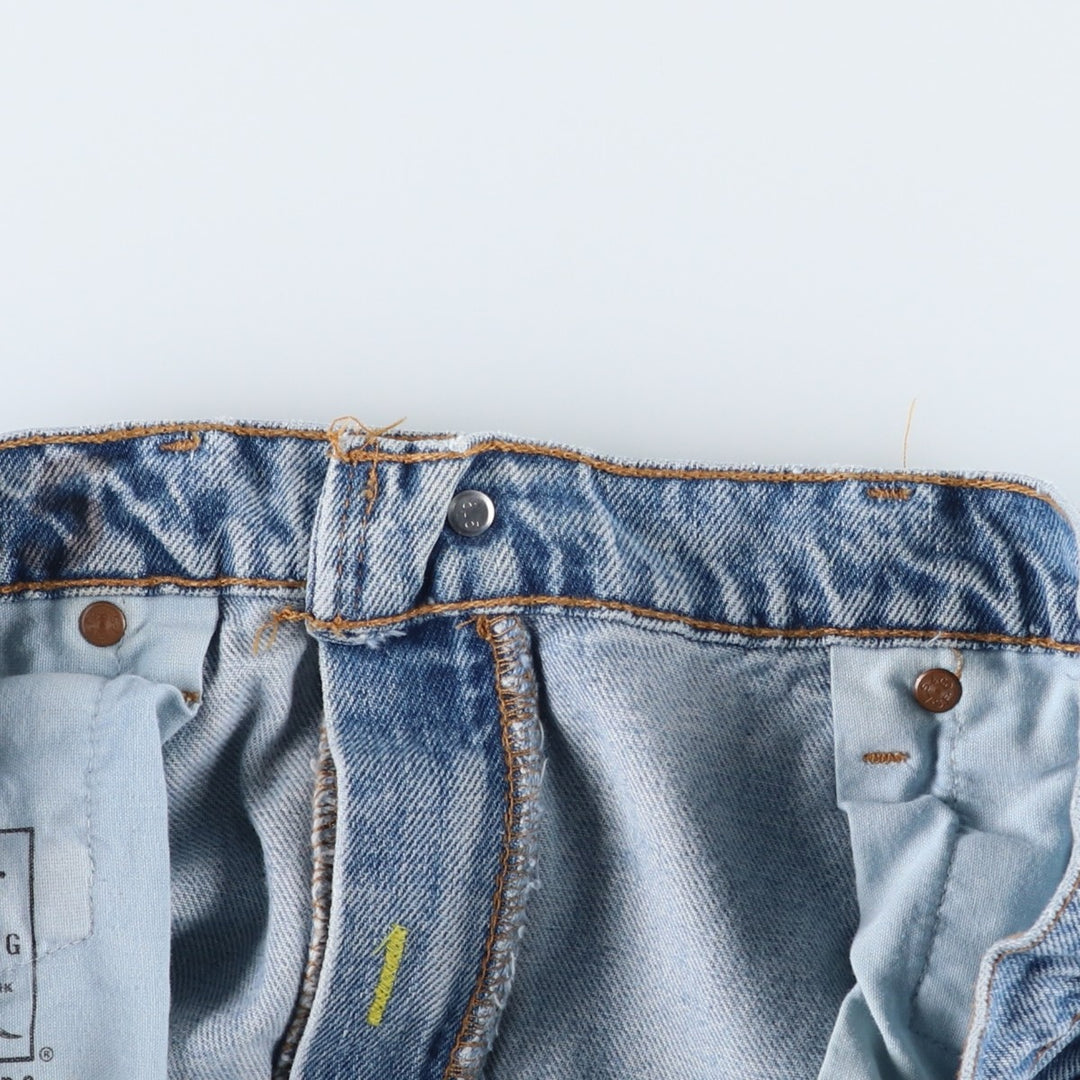 1990'S Levi's 00550-4891 Relaxed Fit Tapered Denim Pants, Made in USA, Men's W35 (approx.), Vintage cotton blue type Vintage Second Hand