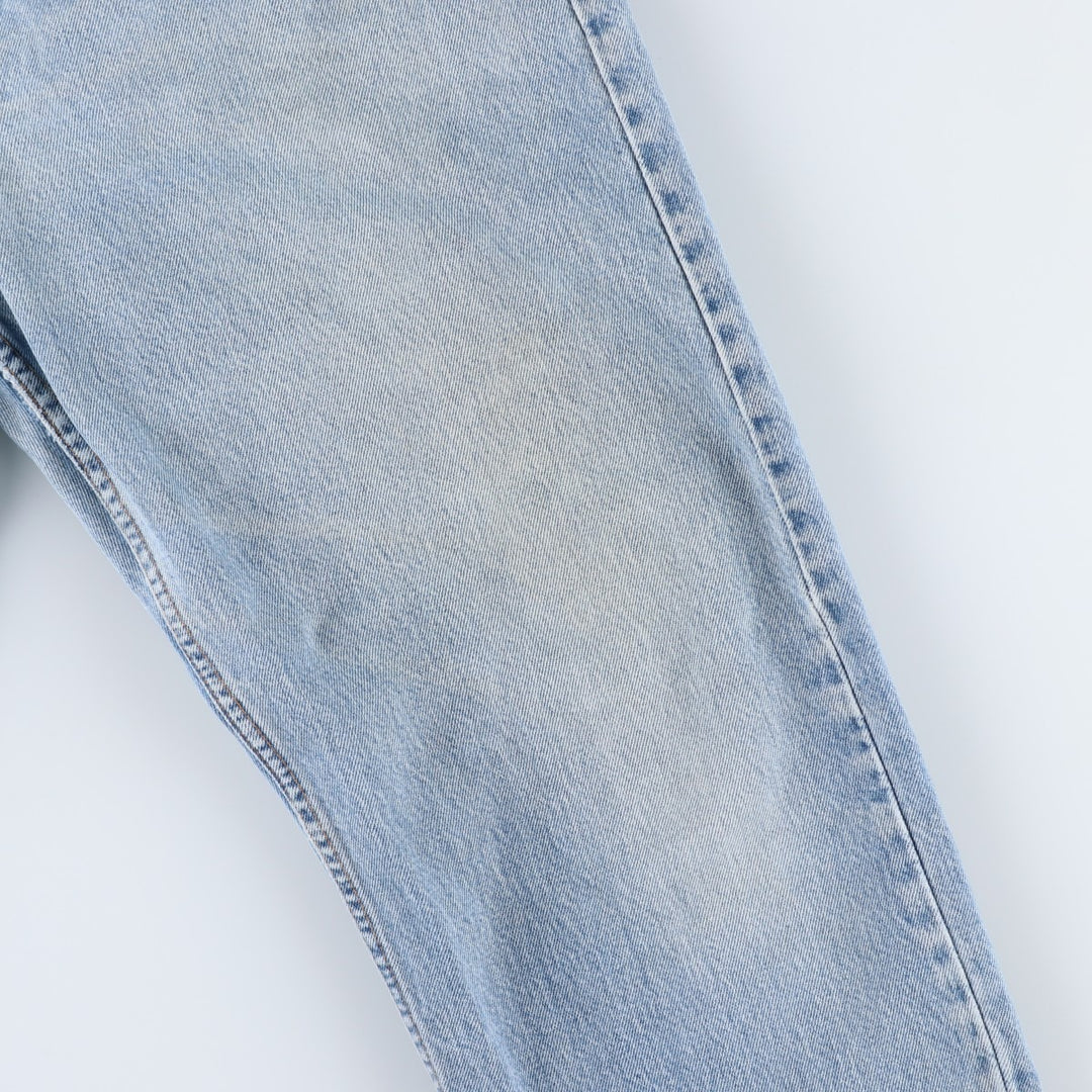 1990'S Levi's 00550-4891 Relaxed Fit Tapered Denim Pants, Made in USA, Men's W35 (approx.), Vintage cotton blue type Vintage Second Hand