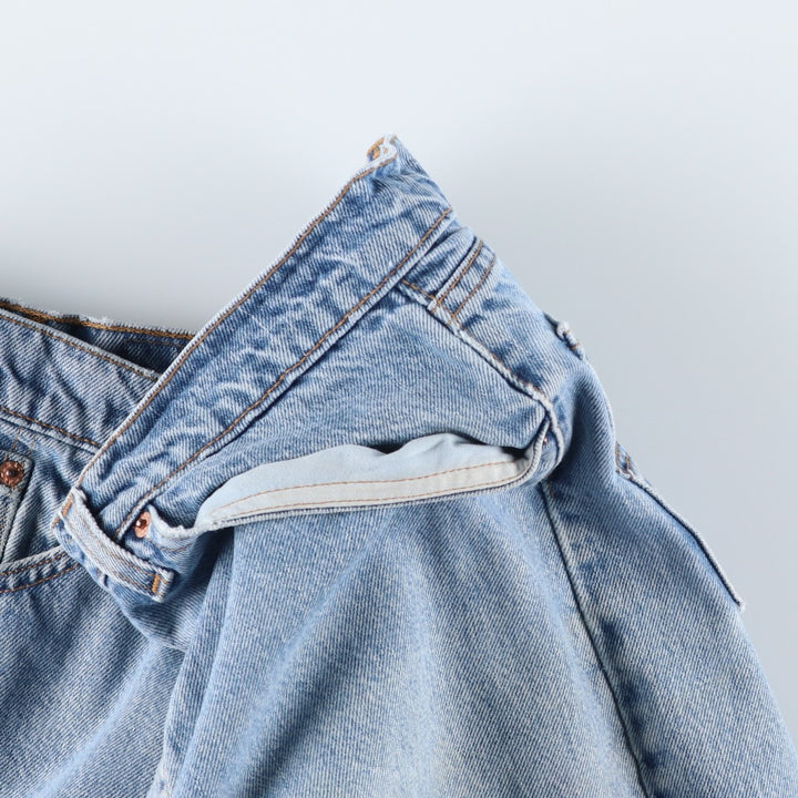1990'S Levi's 00550-4891 Relaxed Fit Tapered Denim Pants, Made in USA, Men's W35 (approx.), Vintage cotton blue type Vintage Second Hand