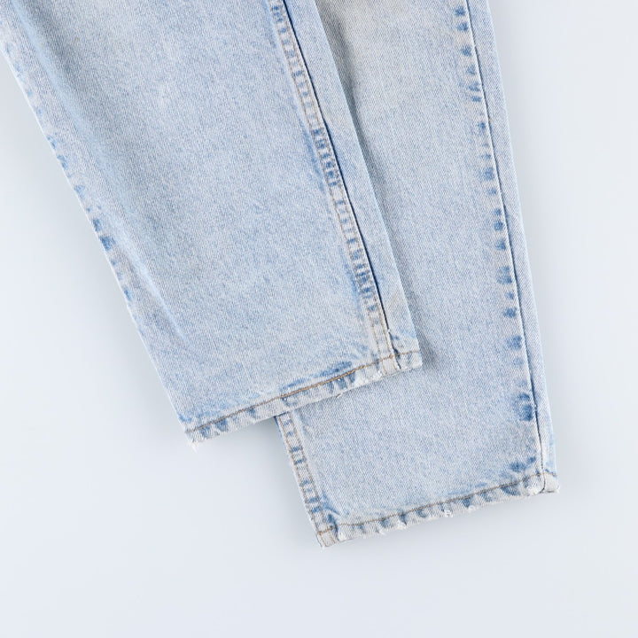 1990'S Levi's 550-4834 Relaxed Fit Tapered Leg Denim Pants, Made in USA, Men's Size W34 (approx.), Vintage cotton blue type Vintage Second Hand
