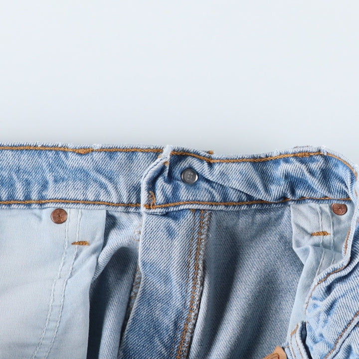 1990'S Levi's 00550-4834 Relaxed Fit Tapered Denim Pants, Made in USA, Men's Size W34 (approx.), Vintage cotton blue type Vintage Second Hand