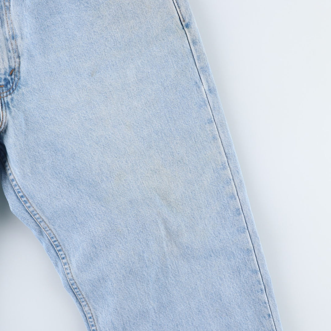 1990'S Levi's 00550-4834 Relaxed Fit Tapered Denim Pants, Made in USA, Men's Size W34 (approx.), Vintage cotton blue type Vintage Second Hand