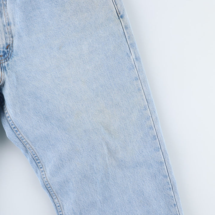 1990'S Levi's 00550-4834 Relaxed Fit Tapered Denim Pants, Made in USA, Men's Size W34 (approx.), Vintage cotton blue type Vintage Second Hand