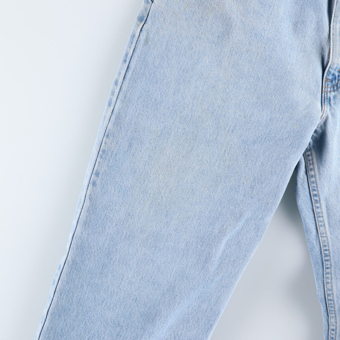 1990'S Levi's 00550-4834 Relaxed Fit Tapered Denim Pants, Made in USA, Men's Size W34 (approx.), Vintage cotton blue type Vintage Second Hand