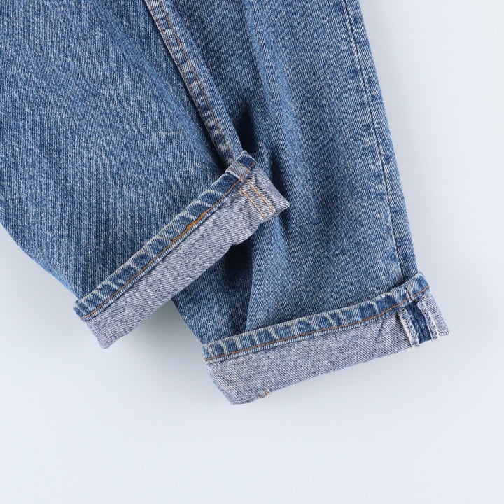 1990'S Levi's 00550-4891 Tapered Denim Pants, Made in USA, Men's Size W34 (approx.), Vintage cotton blue type Vintage Second Hand
