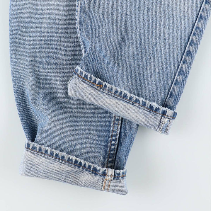 1990'S Levi's 550 Relaxed Fit Tapered Leg Orange Tab Tapered Denim Pants, Made in USA, Men's W36 (approx.) cotton blue type Vintage Second Hand
