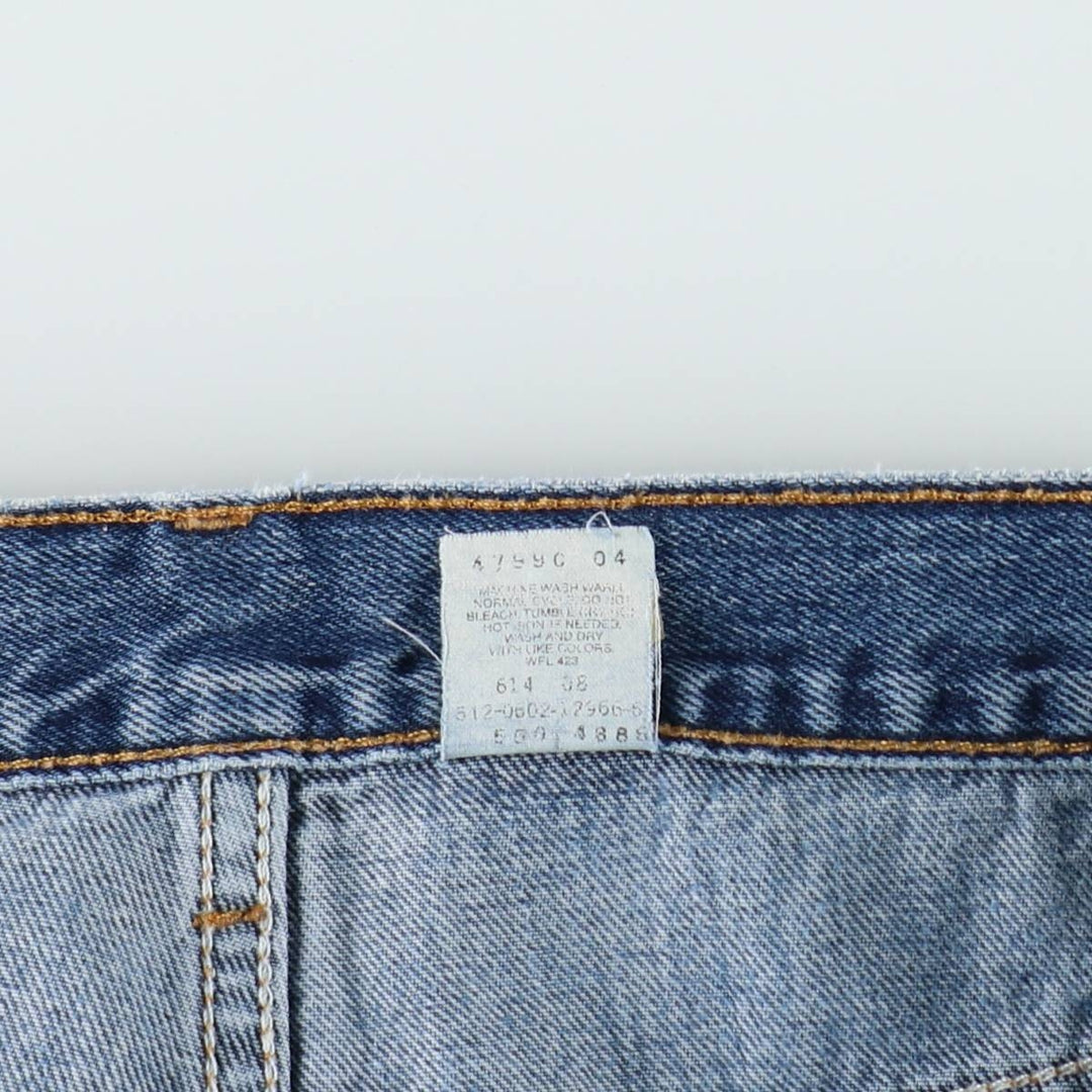 00'S Levi's 550 Relaxed Fit Tapered Denim Pants Made in USA Men's W35 cotton blue type Vintage Second Hand