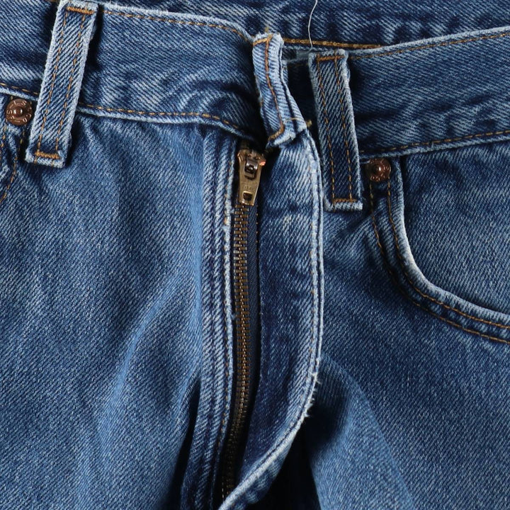 00'S Levi's 550 Relaxed Fit Tapered Denim Pants Made in USA Men's W35 cotton blue type Vintage Second Hand