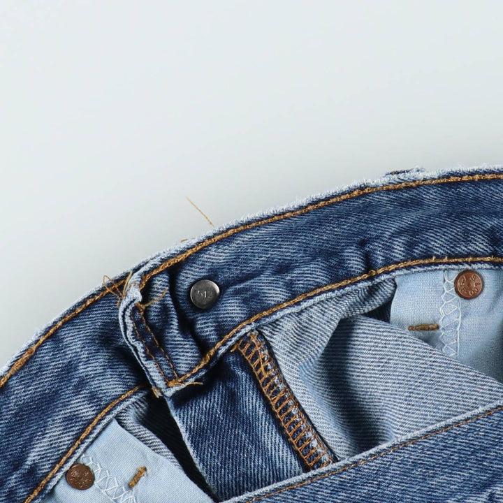 00'S Levi's 550 Relaxed Fit Tapered Denim Pants Made in USA Men's W35 cotton blue type Vintage Second Hand