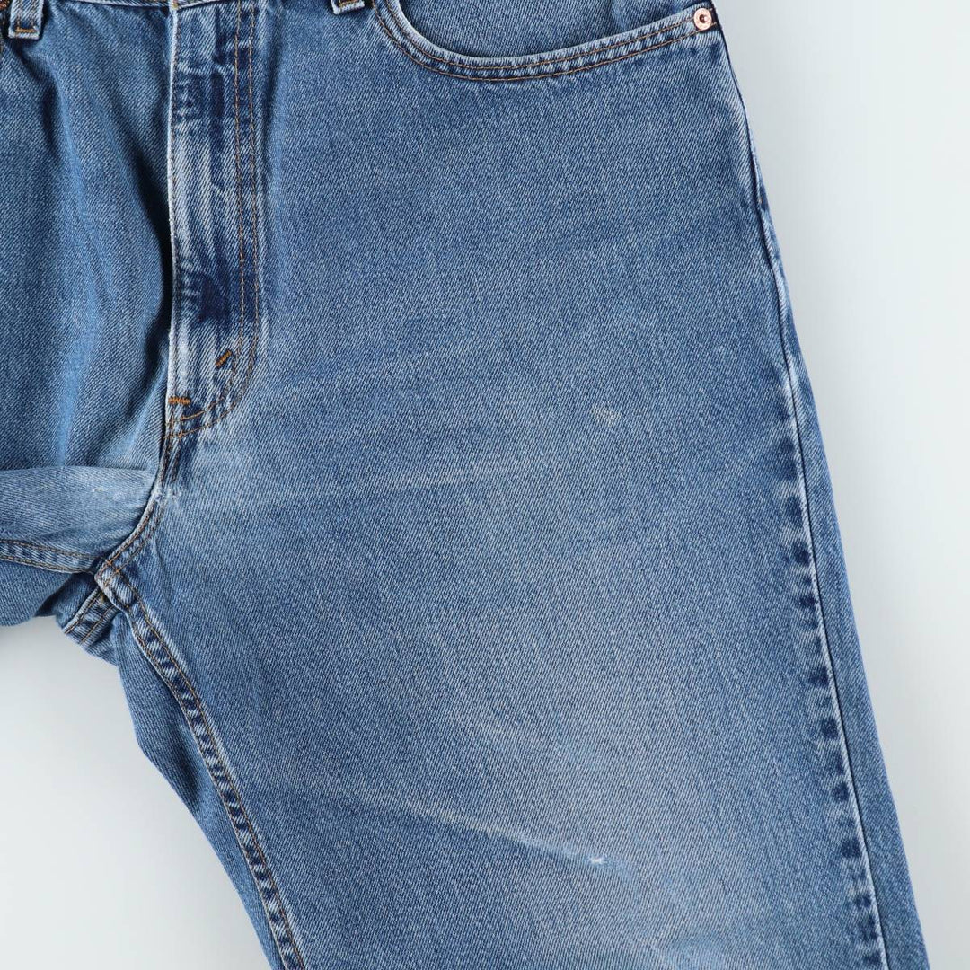 00'S Levi's 550 Relaxed Fit Tapered Denim Pants Made in USA Men's W35 cotton blue type Vintage Second Hand