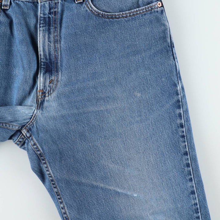 00'S Levi's 550 Relaxed Fit Tapered Denim Pants Made in USA Men's W35 cotton blue type Vintage Second Hand