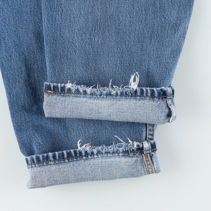 00'S Levi's 550 Relaxed Fit Tapered Denim Pants Made in USA Men's W35 cotton blue type Vintage Second Hand