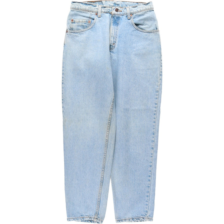 90'S Levi's 00560-4834 Loose Fit Tapered Leg Denim Pants, Made in USA, Men's Size W31 (approx.), Vintage cotton blue type Vintage Second Hand