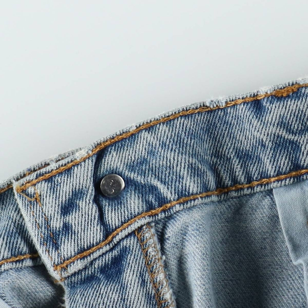 90'S Levi's 560 LOOSE FIT TAPERED LEG Tapered Denim Pants Made in USA Men's W33 Vintage cotton blue type Vintage Second Hand