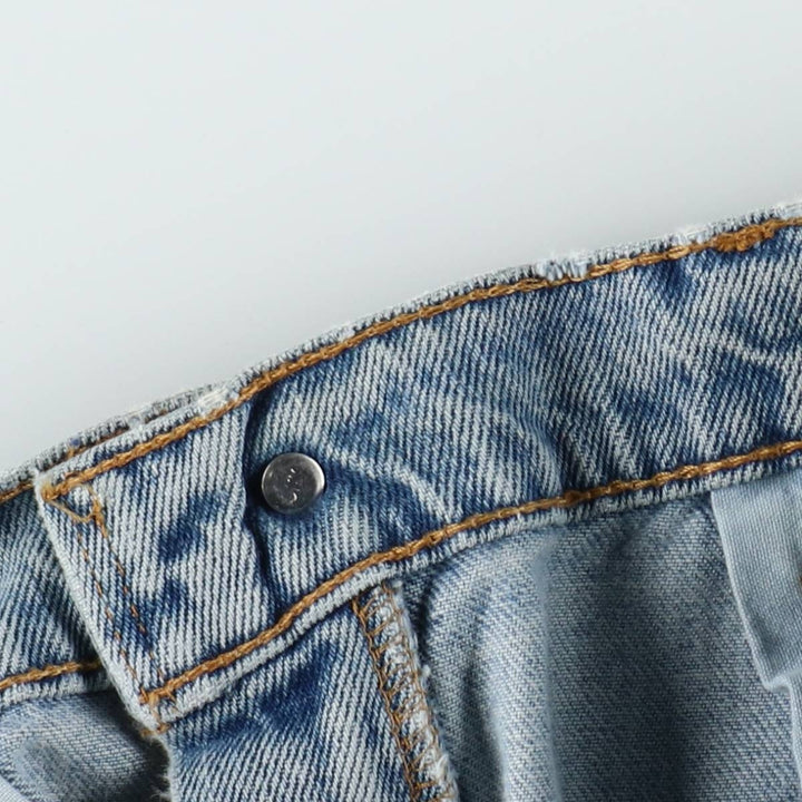 90'S Levi's 560 LOOSE FIT TAPERED LEG Tapered Denim Pants Made in USA Men's W33 Vintage cotton blue type Vintage Second Hand