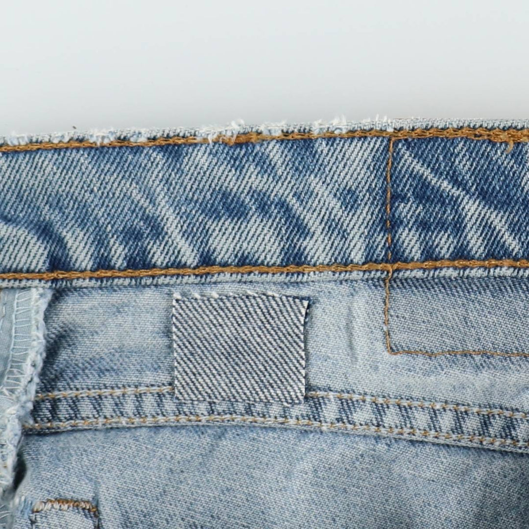 90'S Levi's 560 LOOSE FIT TAPERED LEG Tapered Denim Pants Made in USA Men's W33 Vintage cotton blue type Vintage Second Hand
