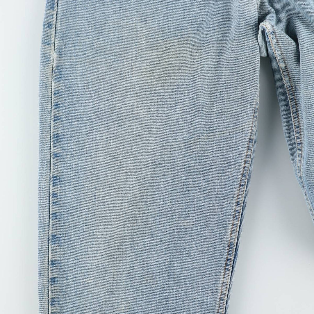 90'S Levi's 560 LOOSE FIT TAPERED LEG Tapered Denim Pants Made in USA Men's W33 Vintage cotton blue type Vintage Second Hand