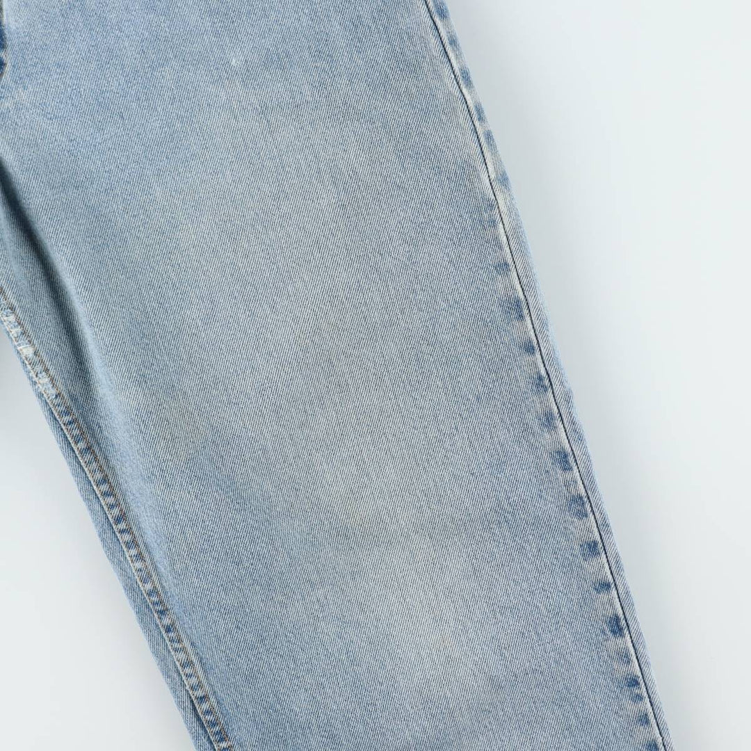 90'S Levi's 560 LOOSE FIT TAPERED LEG Tapered Denim Pants Made in USA Men's W33 Vintage cotton blue type Vintage Second Hand