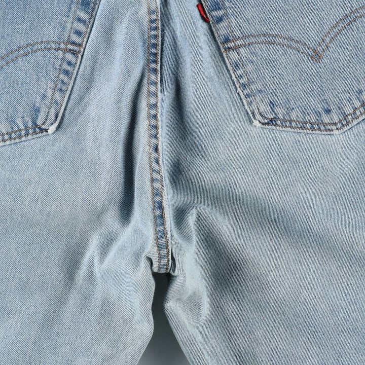90'S Levi's 560 LOOSE FIT TAPERED LEG Tapered Denim Pants Made in USA Men's W33 Vintage cotton blue type Vintage Second Hand