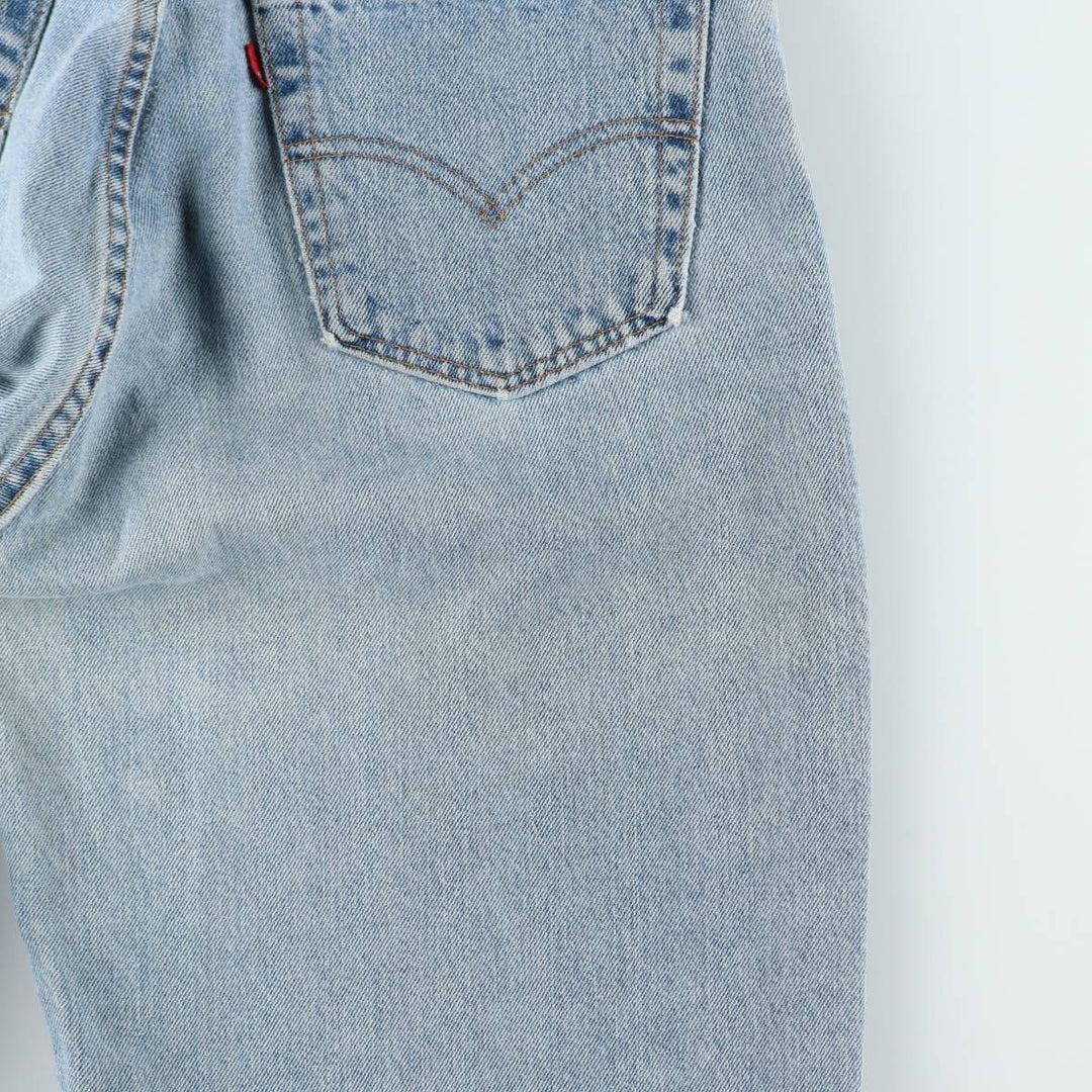 90'S Levi's 560 LOOSE FIT TAPERED LEG Tapered Denim Pants Made in USA Men's W33 Vintage cotton blue type Vintage Second Hand