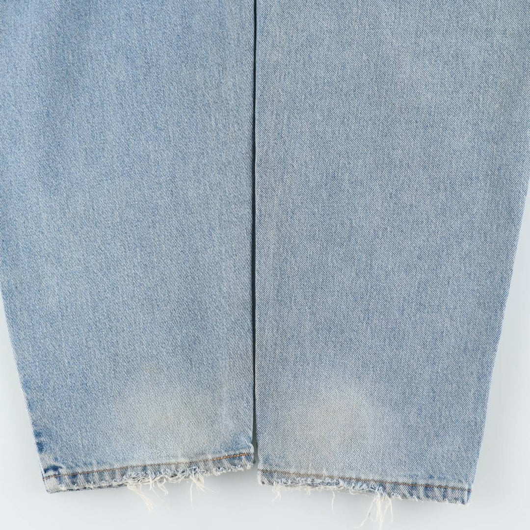 90'S Levi's 560 LOOSE FIT TAPERED LEG Tapered Denim Pants Made in USA Men's W33 Vintage cotton blue type Vintage Second Hand