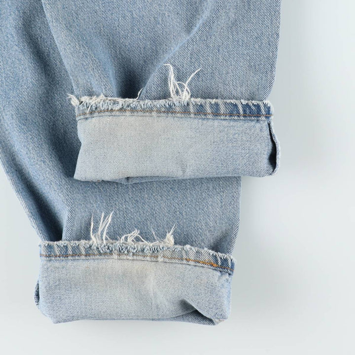 90'S Levi's 560 LOOSE FIT TAPERED LEG Tapered Denim Pants Made in USA Men's W33 Vintage cotton blue type Vintage Second Hand