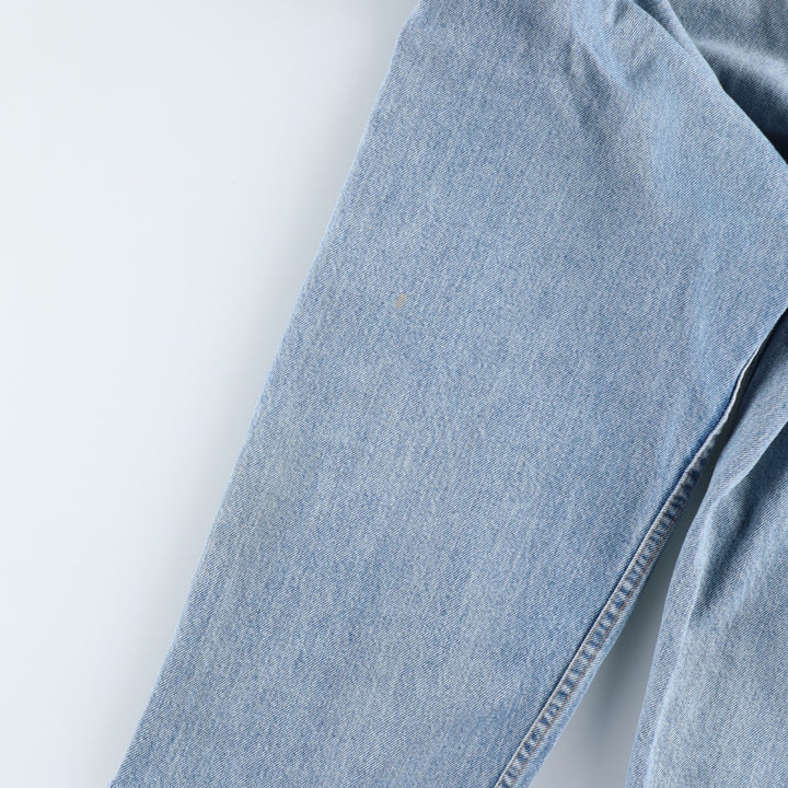1990'S Levi's 550-4891 Relaxed Fit Tapered Denim Pants, Made in USA, Men's W35 (approx.), Vintage cotton blue type Vintage Second Hand