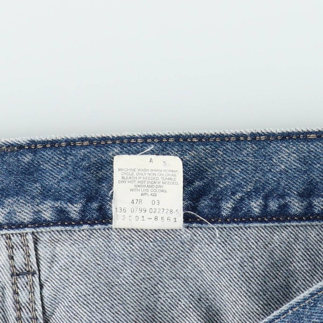 90'S Levi's L2 Denim Painter Pants, Men's Size W39 (approx.), Vintage cotton blue type Vintage Second Hand