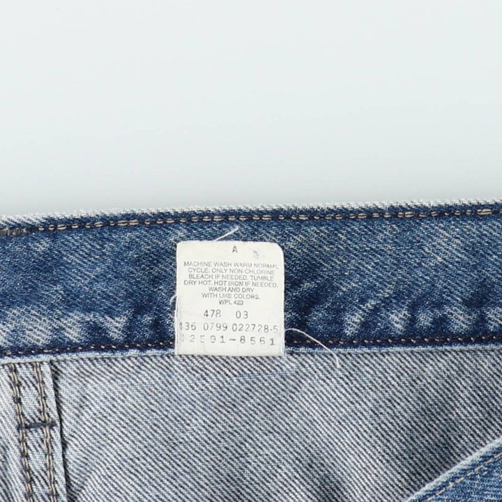 90'S Levi's L2 Denim Painter Pants, Men's Size W39 (approx.), Vintage cotton blue type Vintage Second Hand