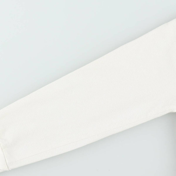 Ralph Lauren POLO by Ralph Lauren Long-Sleeve Polo Shirt, Women's Size S (approx.) cotton white type Vintage Second Hand