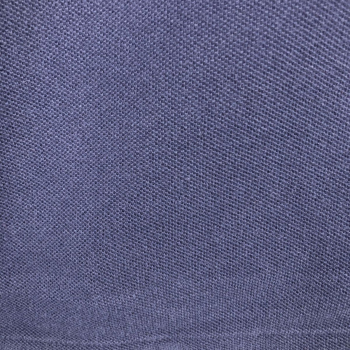 Ralph Lauren RALPH LAUREN SPORT Long-Sleeve Polo Shirt, Women's Size L (approx.) cotton navy blue type Vintage Second Hand