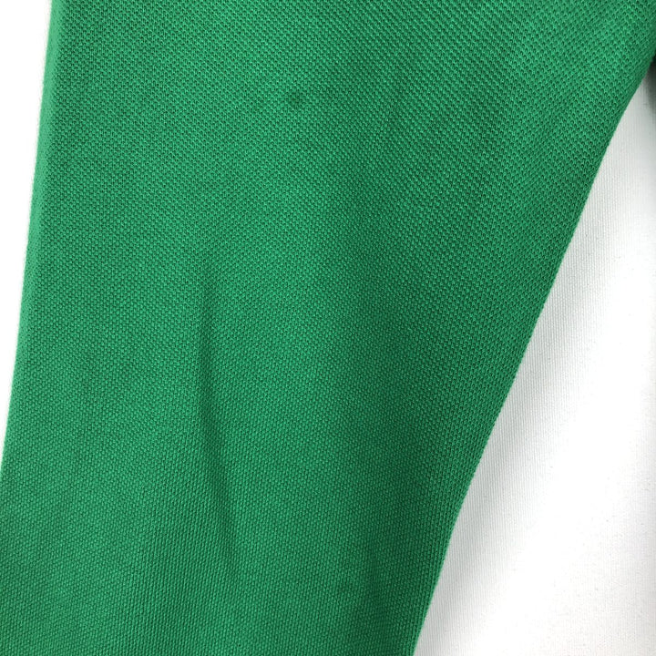 Ralph Lauren POLO RALPH LAUREN CLASSIC FIT Long-Sleeve Polo Shirt, Women's Size M (approx.) cotton green type Vintage Second Hand