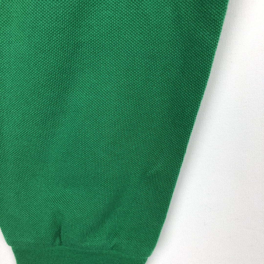 Ralph Lauren POLO RALPH LAUREN CLASSIC FIT Long-Sleeve Polo Shirt, Women's Size M (approx.) cotton green type Vintage Second Hand