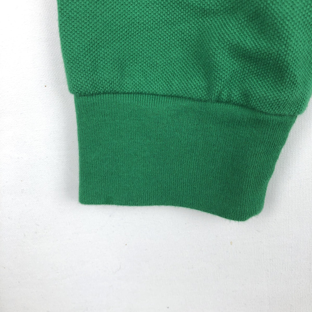 Ralph Lauren POLO RALPH LAUREN CLASSIC FIT Long-Sleeve Polo Shirt, Women's Size M (approx.) cotton green type Vintage Second Hand