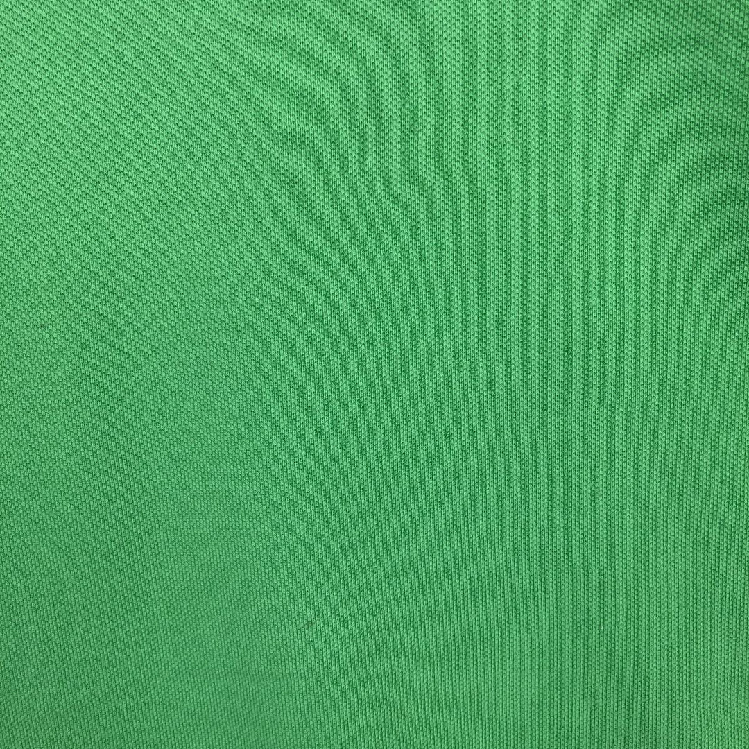 Ralph Lauren THE SKINNY POLO Long-Sleeve Polo Shirt, Women's Size L (approx.) cotton green type yellow green Vintage Second Hand