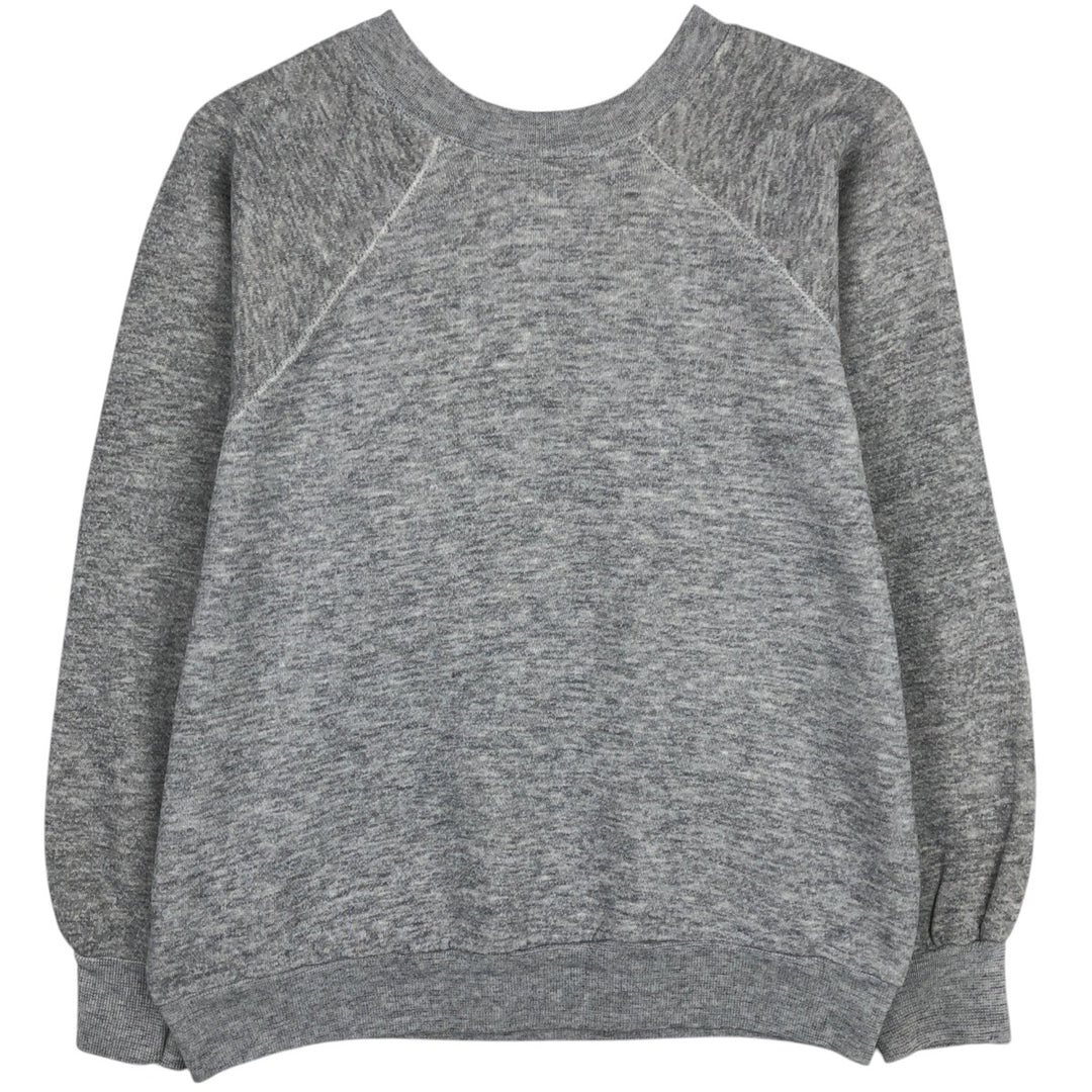 80'S Champion Tricolor Tag College Sweatshirt, Made in USA, Women's Size M (Equivalent), Vintage acrylic gray type Vintage Second Hand