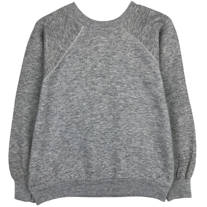 80'S Champion Tricolor Tag College Sweatshirt, Made in USA, Women's Size M (Equivalent), Vintage acrylic gray type Vintage Second Hand
