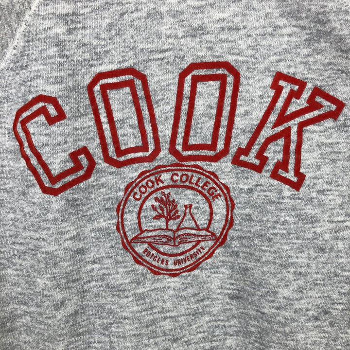 80'S Champion Tricolor Tag College Sweatshirt, Made in USA, Women's Size M (Equivalent), Vintage acrylic gray type Vintage Second Hand